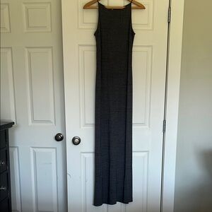 Elegant Gray Maxi Dress - Phoebe